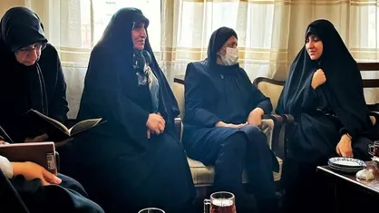 حضور معاون رئیس&zwnj;جمهور در منزل مرحوم استاد منیره گرجی