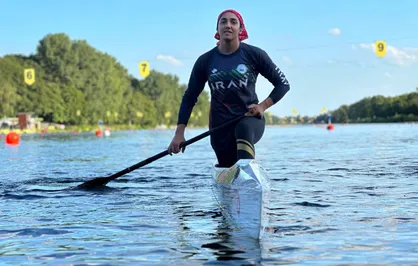 افضلی: در نیمه&zwnj;نهایی جبران کردم/ صدای استارت را نشنیدم و جا ماندم +فیلم