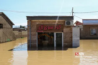 جاری شدن سیل در  استان گلستان