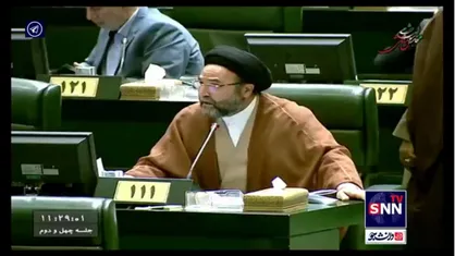 نیکزاد در پاسخ به تذکر سید سلمان ذاکر: ما نه رئیس مجلس نه رئیس&zwnj;جمهور و نه مسئولین دیگر را خیانت&zwnj;کار نمی&zwnj;دانیم اگر بدانیم حتماً پای آن می&zwnj;ایستیم و از اریکه قدرت پایین می&zwnj;آوریم