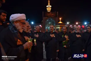 شام غریبان 98 حرم امام رضا