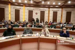 دیدار هنرمندان با مسئولین سازمان بسیج مستضعفین