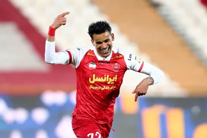 فیلم گل اول پرسپولیس به فولاد خوزستان توسط عیسی آل کثیر