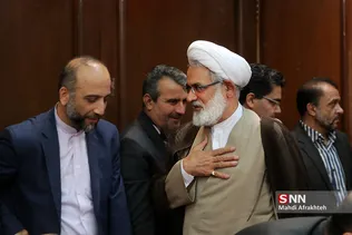 مراسم تودیع و معارفه رئیس جدید دادگستری استان تهران
