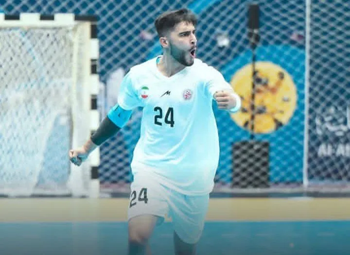 پیروزی تیم ملی هندبال نوجوانان ایران برابر عربستان در اولین دیدار قهرمانی آسیا