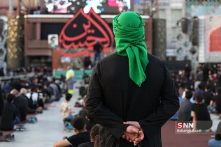 مراسم خیمه سوزان عاشورا در میدان امام حسین (ع)