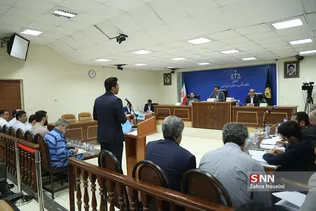 جلسه رسیدگی به اتهامات برخی از کارکنان وزارت صمت