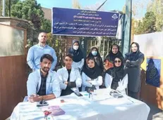 برگزاری اردوی جهادی پزشکی در شرق کرج به مناسبت روز دیابت