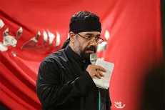مداحی شب اول محرم حاج محمود کریمی/ «برام نگاهت نفسه»  + فیلم