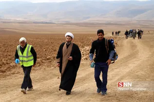زائران پیاده «چناران شهر» خراسان شمالی