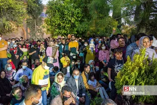 تحویل سال 1401 شمسی در حافظیه شیراز