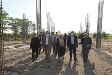 رئیس سازمان امور دانشجویان از پروژه‌های دانشگاه گلستان بازدید کرد