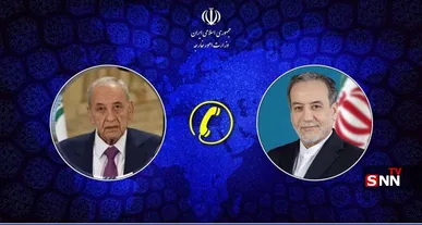 عراقچی در گفت‌وگو با رئیس مجلس لبنان: ایران حامی تمامیت ارضی لبنان است