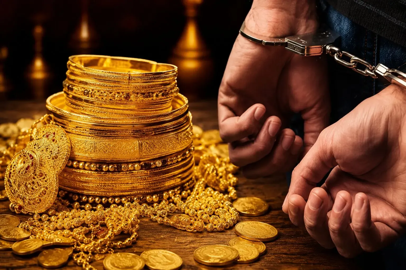باجناقی که به طمع طلا، برای فامیل خود سارق اجیر می‌کند! + فیلم