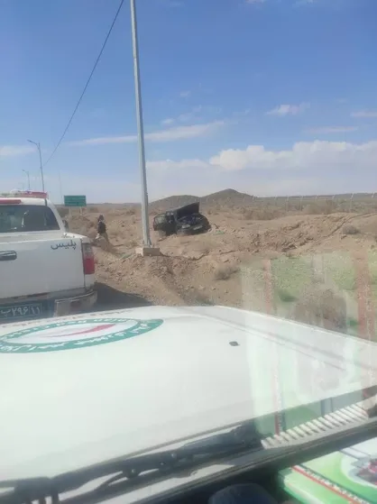 ۵ مصدوم براثر واژگونی پراید در جاده سبزوار به میامی