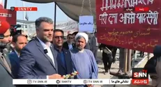 سخنگوی قوه قضائیه زنگ مقاومت را در میناب به صدا درآورد+ فیلم