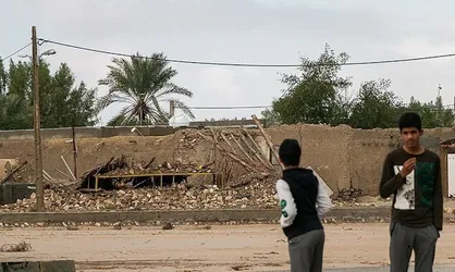 جهادگران شهیدسلیمانی پای کار امدادرسانی به سیل&zwnj;زدگان لامرد