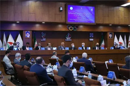با حضور وزیر ورزش و جوانان؛ نشست مشترک مسئولین ورزش ایران و عراق برگزار شد