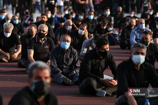 خیمه سوزان عصر عاشورا در میدان امام حسین