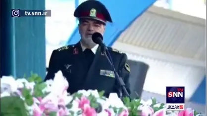 احترام نظامی سردار رادان به رئیس جمهور در مراسم دانش آموختگی دانشگاه علوم انتظامی