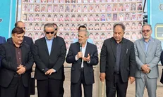 مدرسه ۱۲ کلاسه ایران یادبود شهدای میناب در بیرجند کلنگ زنی شد