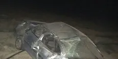 یک کشته بر اثر واژگونی پژو ۴۰۵