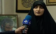 دختر حاج قاسم: بغض و کینه خود را علیه ظالمان تا ابد حفظ می‌کنیم
