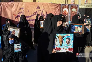 تشییع پیکر شهدا در قم