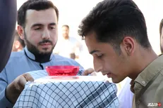 ۱۵۰ دانشجوی دانشگاه آزاد مشهد راهی اردوی جهادی روداب سبزوار شدند+تصاویر