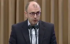 سخنان علی مخدومی؛ فعال حوزه تولید پره‌های داغ توربین گاز در حضور رهبر انقلاب