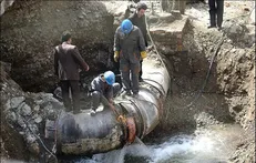 تداوم بازسازی شبکه فرسوده توزیع آب شهری و روستایی در استان کرمان