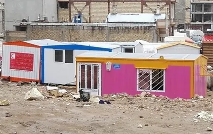 نصب نزدیک به ۱۰ هزار &laquo;کانکس&raquo; در مناطق زلزله&zwnj;زده کرمانشاه