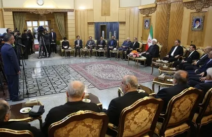 روحانی: مسائل منطقه تنها از راه گفتگو حل و فصل خواهد شد/ تحریم&zwnj;های ظالمانه و غیرقانونی آمریکا ناپایدارند