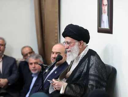 &laquo;آرین غلامی&raquo; با رهبر معظّم انقلاب دیدار کرد +تصاویر