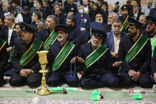 آئین خطبه خوانی خادمان 