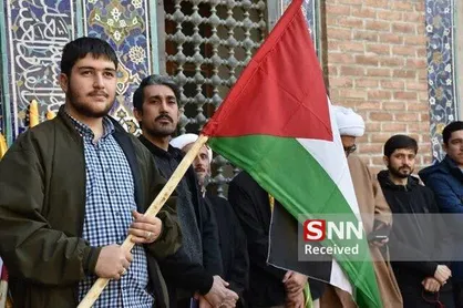 تجمع مردمی دانشجویی اردبیلی&zwnj;ها در محکومیت جنایات رژیم صهیونیستی