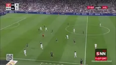 گل پنجم رئال مادرید به دلیل آفساید مردود اعلام شد / رئال مادرید 4 - 1 رئال سوسیداد