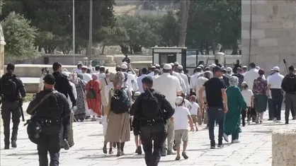 تعرض گسترده شهرک نشینان به مسجدالاقصی