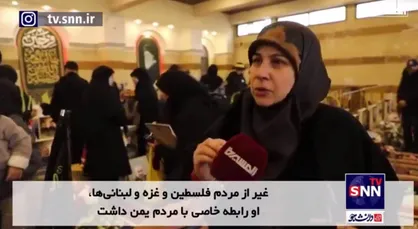 بانوی لبنانی: ما شکست نخوردیم؛ سید حتی در شهادت هم ما را قوی&zwnj;تر کرد+فیلم