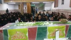 مراسم تشیع و استقبال از شهید گمنام در دانشکده علوم پزشکی سیرجان برگزار شد