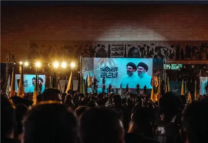گزارش اختصاصی خبرنگار SNNTV از اولین مراسم سالگرد شهید سید حسن نصرالله +فیلم