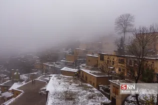 بارش برف بهاری در ماسوله