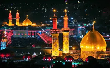 بین‌الحرمین میزبان زائرین پرشور و عاشق اربعینی + فیلم