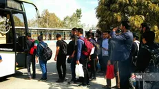 کاروان پیاده روی اربعین دانشجویان دانشگاه صنعتی سیرجان به کربلا اعزام شدند