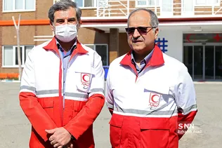 بازدید از خط تولید ماسک و لباس بیمارستانی