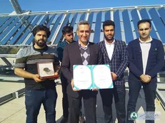 عضو هیئت علمی دانشگاه اصفهان نشان طلایی کنز را دریافت کرد
