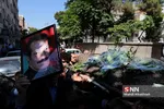 مراسم تشییع مرحوم حسین شهاب