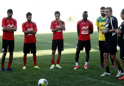 برگزاری تمرین امروز پرسپولیس در غیاب ۷ بازیکن
