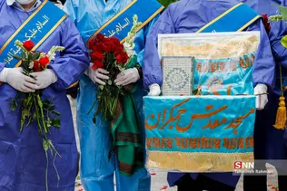 عیادت خادمین مسجد جمکران از بیماران