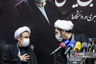 مراسم گرامیداشت آیت الله مصباح یزدی در دفتر نهاد رهبری در دانشگاه‌ها